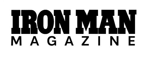 ironman magazine logo black
