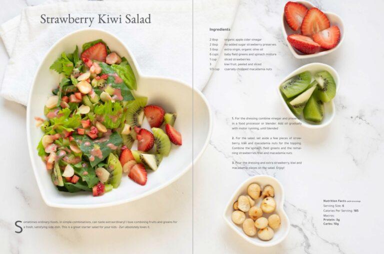 Strawberry kiwi salad